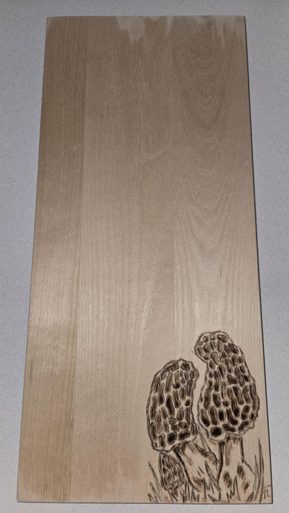 Planche en Bois - Champignons
